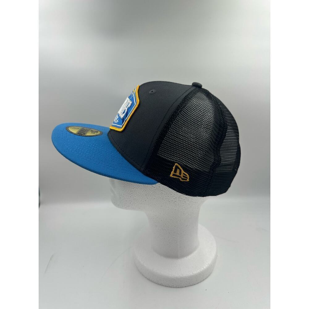 Los Angeles Chargers New Era Hat 2021 NFL Draft Trucker 39THIRTY Size 71/2 NWT - Picture 3 of 6